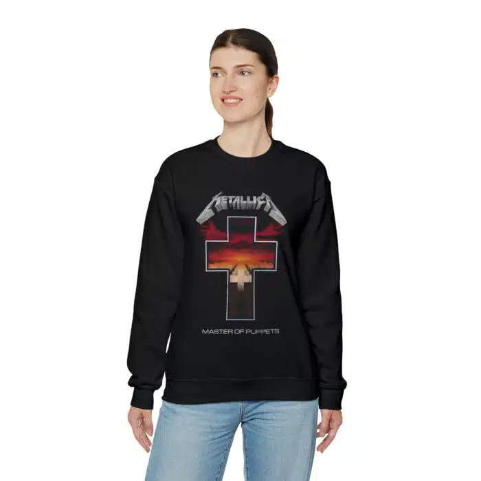 Master of Puppets Cross Band Logo SW