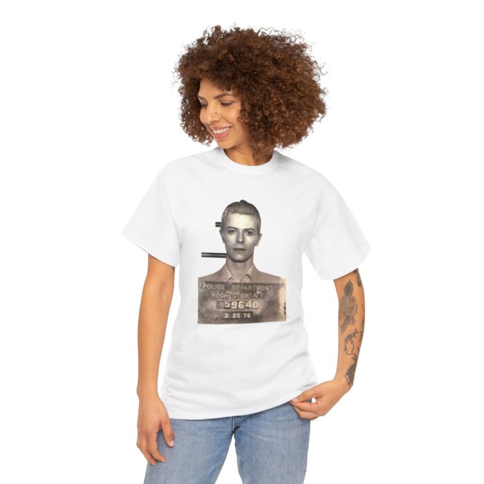 David Bowie Mugshot ts