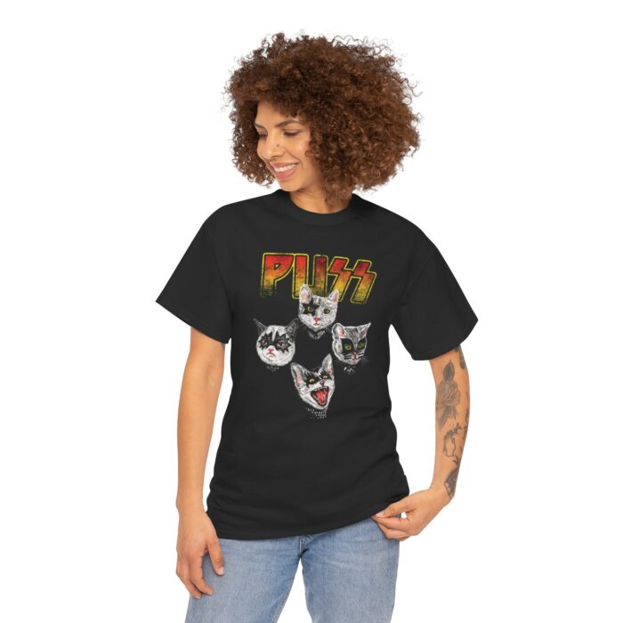 Kiss Band Puss Funny Rock ts