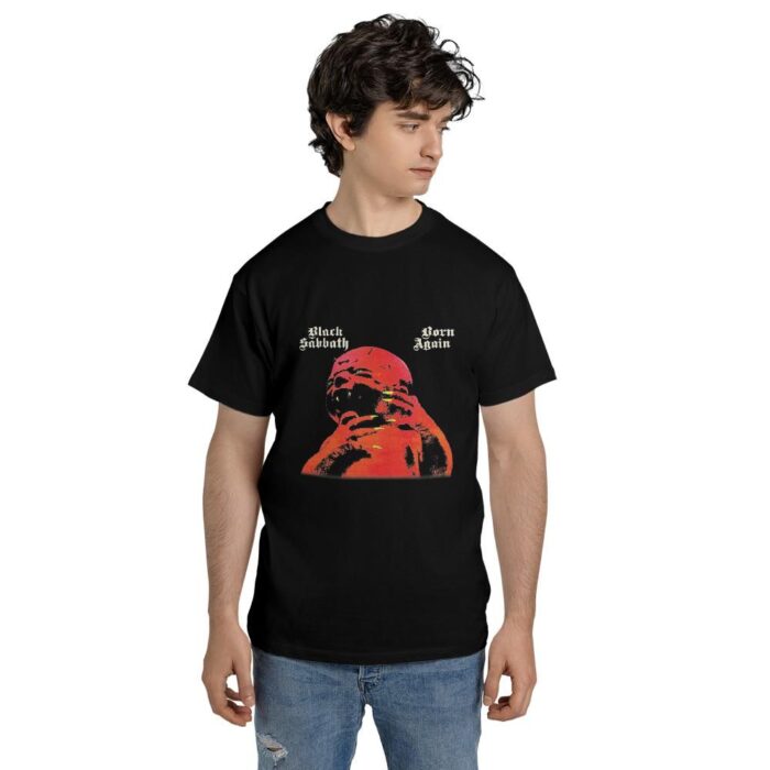 Adult Black Sabbath Born Again Devil Baby Cool ts