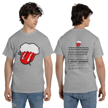 Adult Vintage Number Nine Rolling Stones Double-sided
