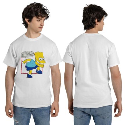 Adult Vintage 90s Bart Simpson I Didn't Do It