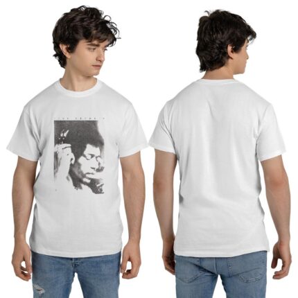 Jimi Hendrix Black and White Unisex Apparel
