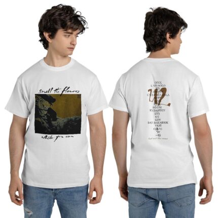 U2 Band Smell The Flowers Double-sided Adult Apparel